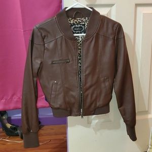Leather jacket